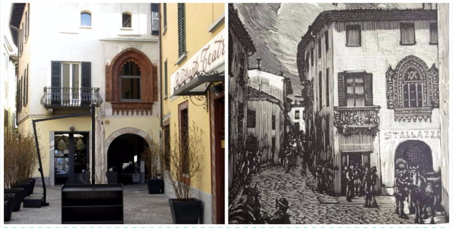 La finestra gotica di Casa Perabò (foto da La Varese Nascosta)