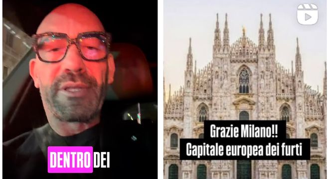La denuncia di Bassetti: «Derubato in pieno centro, grazie Milano»