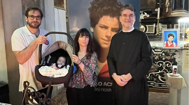 Chiede una grazia al beato Acutis: così 9 mesi dopo nasce “contro ogni previsione medica” Matilde Carola Chiede una grazia al beato Acutis: così 9 mesi dopo nasce “contro ogni previsione medica” Matilde Carola