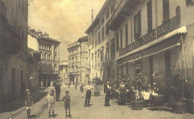 LA VARESE NASCOSTA. Un angolo di inizio Novecento in via Magatti. Storia dell'albergo ristorante Manzoni LA VARESE NASCOSTA. Un angolo di inizio Novecento in via Magatti. Storia dell'albergo ristorante Manzoni