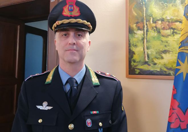 Il Comandante della polizia locale di Somma, Andrea Sacco