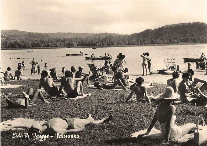 LA VARESE NASCOSTA - FOTOGALLERY La spiaggia di Varese e, cinquant'anni fa, la nascita delle piscine e del Parco Zanzi