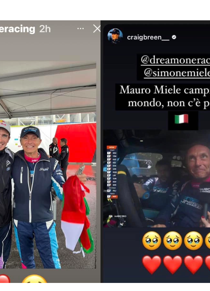 La foto insieme in Giappone e le congratulazioni di Craig a Mauro lo scorso anno