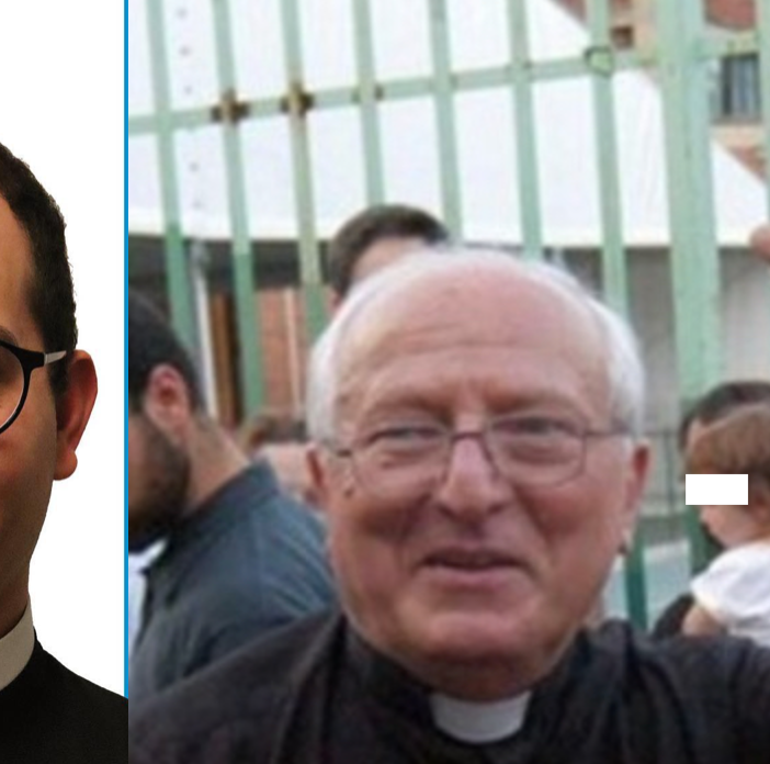 Don Matteo Lozza e monsignor Claudio Livetti