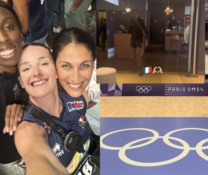 Alcuni momenti della sorpresa di Giuditta Lualdi a Parigi e dell'esultanza - dal suo profilo Instagram