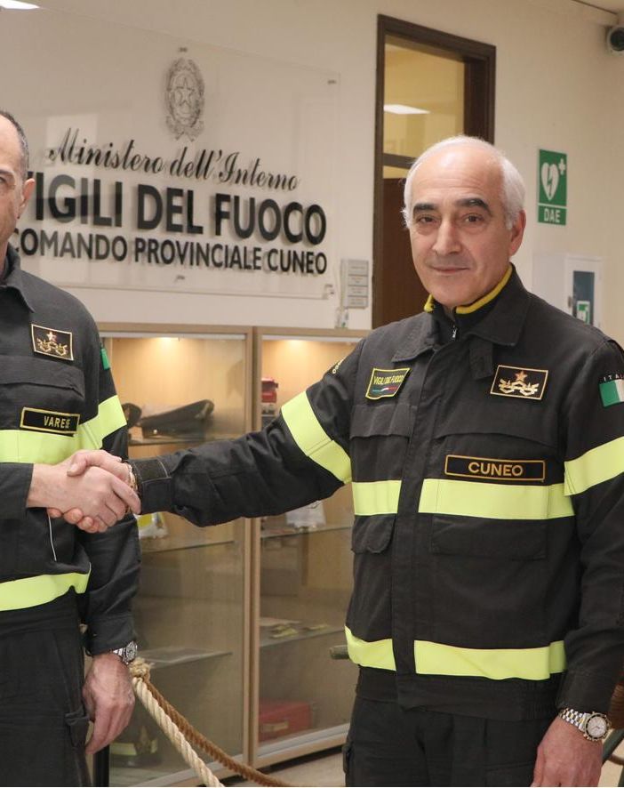 Vigili del fuoco, il comandante provinciale Abate assume anche la guida del comando di Cuneo