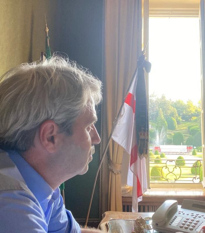 Il sindaco Davide Galimberti presente all'Assemblea nazionale Anci a Bergamo