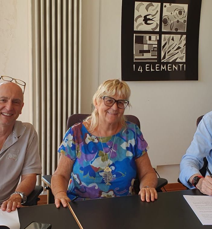 Paolo Introini, Farmacia Introini srl, Daniela Foglia, presidente Cooperativa Il Melo e Mario Montonati, “Giovanni Clerici &amp; Figli spa”