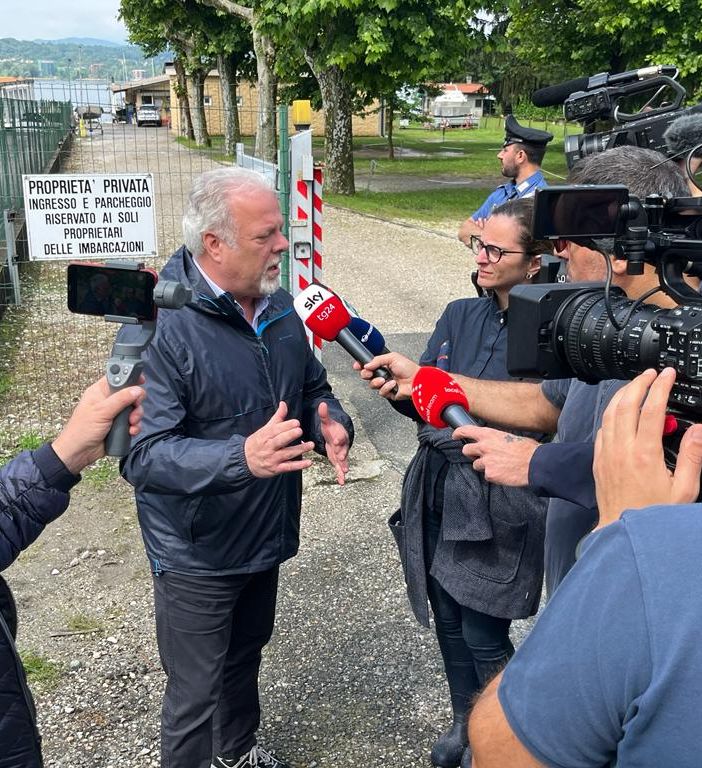 Il sindaco Buzzi: «Non c'era un'allerta maltempo specifica per Sesto Calende» (VIDEO)