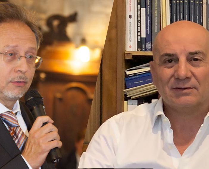 Pierre Dalla Vigna, direttore del master, ed Eugenio De Caro, coordinatore didattico