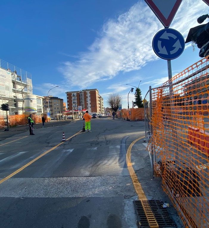Largo Flaiano. «Eliminata la coda di ingresso proveniente dall'autostrada»
