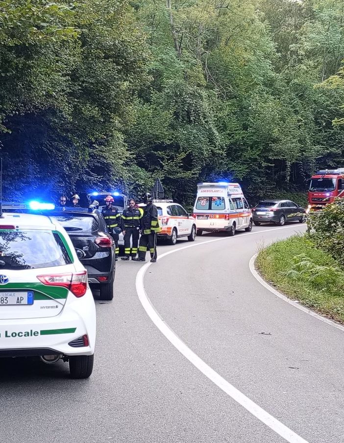 I soccorsi sul luogo dell'incidente