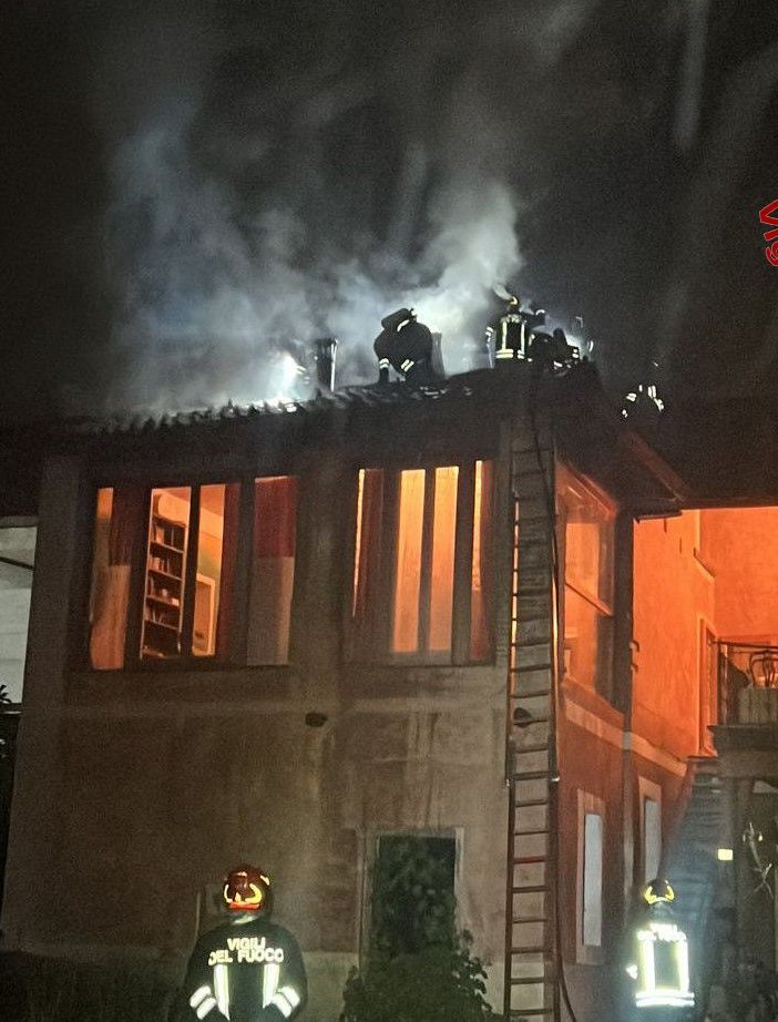 L'incendio di Castelseprio
