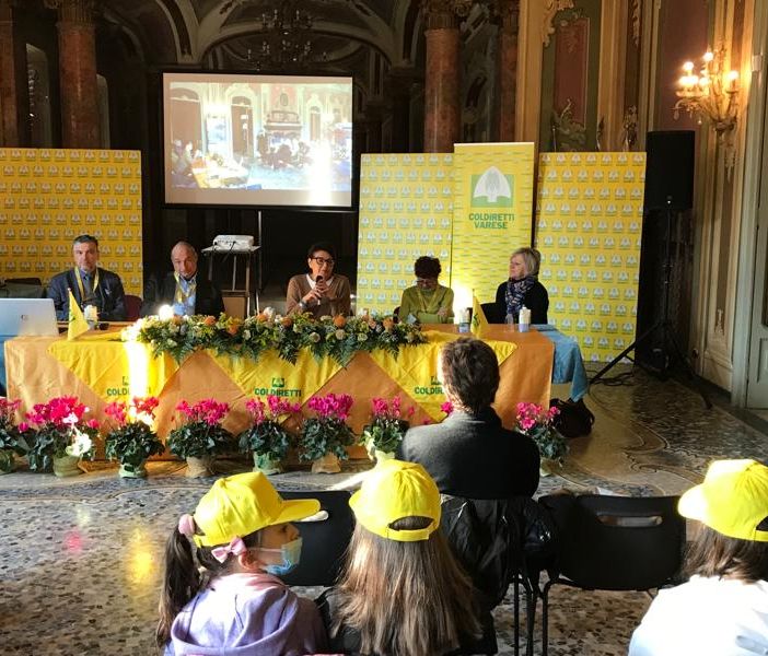 La presentazione de &quot;L'agricoltura in classe&quot; di stamattina a Salone Estense