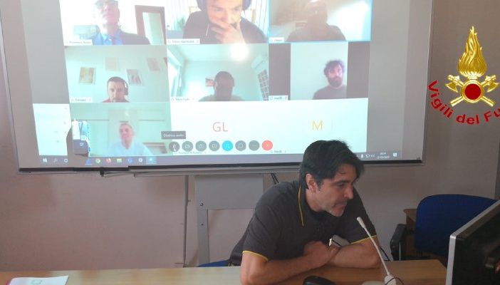 Vigili del fuoco, il corso &quot;Operatore SO115&quot; si è svolto online