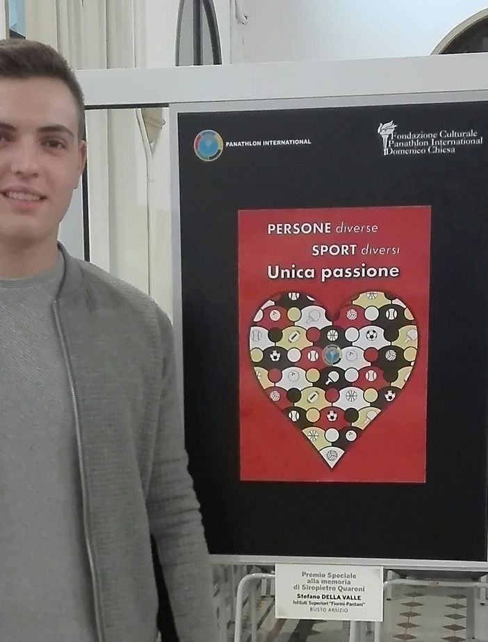 Uno studente dell’Olga Fiorini tra i premiati ad un concorso internazionale di grafica