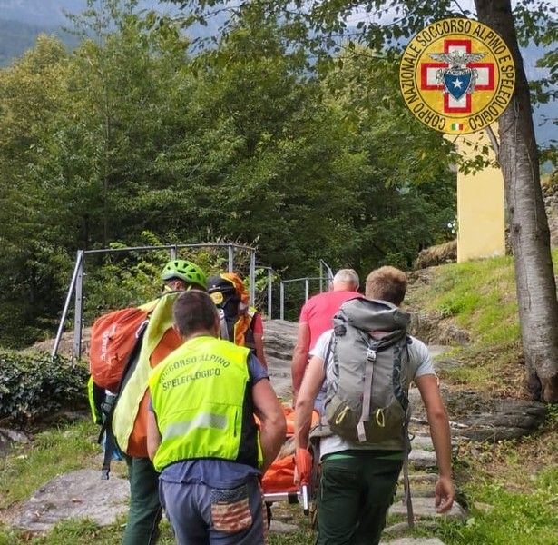 Si frattura una caviglia agli Orridi di Uriezzo, recuperata dal Soccorso Alpino