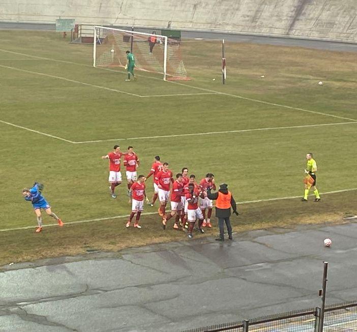 La gioia dopo il gol di Otelè è durata poco
