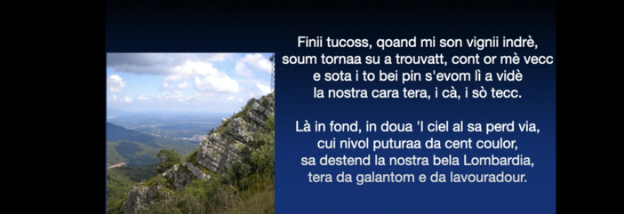 VIDEO - La Famiglia Bosina racconta... Varese in versi bosini: ul camp di fiur