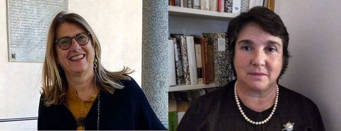 Da sinistra, Francesca Ruggieri e Nicoletta Sabadini
