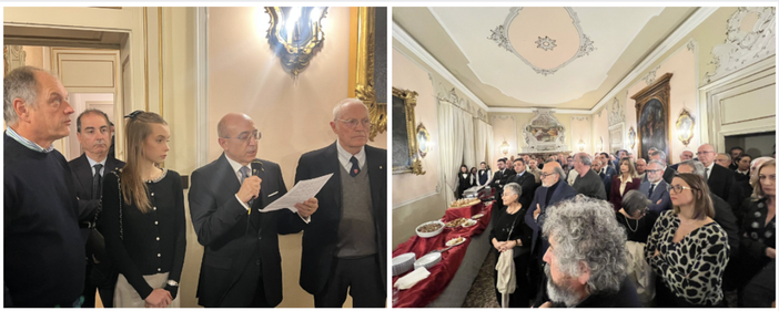 VIDEO. A Villa Recalcati gli auguri di Natale del prefetto Pasquariello: «Lavoro e giovani, valori fondamentali»