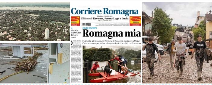 Immagini tratte dalla pagina Facebook "Cervia e Milano Marittima" e da Cerviaemilanomarittima.org (foto Mattias Foschi)