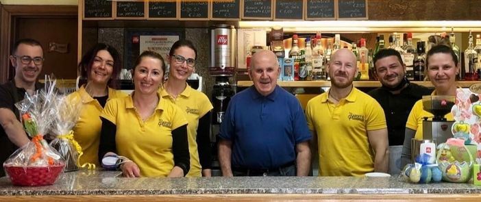 La famiglia Baroffio e lo staff