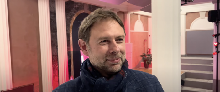 Giacomo Galanda ieri sera al Santuccio