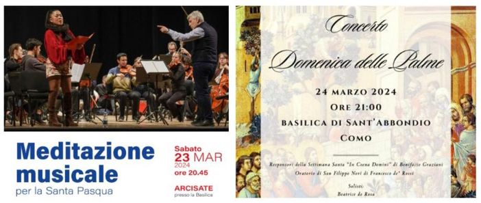 La musica sul filo di emozione e meditazione: due superbi concerti di ImmaginArte per il periodo pasquale