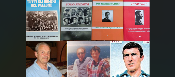 Domenico Parola e Francesco Ottone: due uomini di lago e dello sport lavenese da ricordare. «Amavano la pesca e il calcio giovanile»