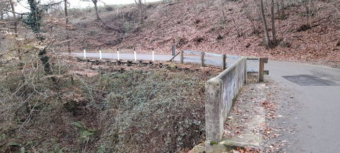 Il tratto stradale interessato dai lavori in una foto dalla pagina Facebook del Comune di Castiglione Olona Il tratto stradale interessato dai lavori in una foto dalla pagina Facebook del Comune di Castiglione Olona