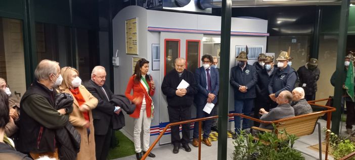 L'inaugurazione del giardino sensoriale di Caidate a Sumirago