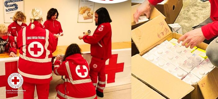 La Croce Rossa Valceresio supporta le famiglie in difficoltà