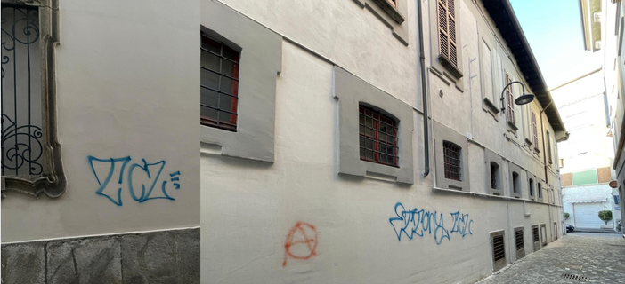 Casa Paracchi deturpata dai graffiti: «Mettete le telecamere»