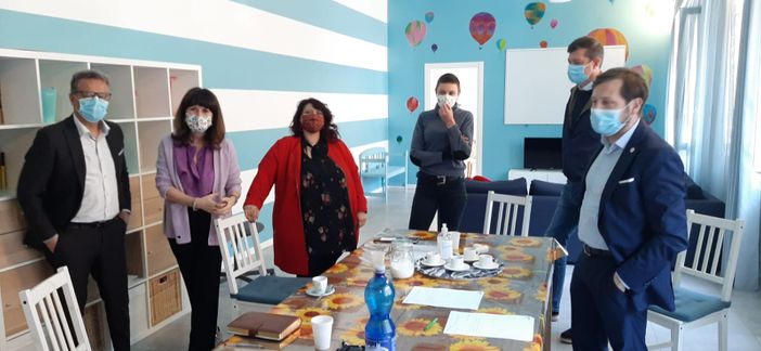 Emanuele Monti con Patrizia Corbo del Piccolo Principe Emanuele Monti con Patrizia Corbo del Piccolo Principe