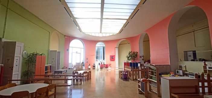 FOTO. L'asilo Scotti di Laveno Mombello apre le sue porte: «Sono i bambini che convincono i genitori a scegliere la nostra scuola»