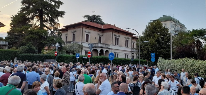 La manifestazione dei cittadini di giovedì