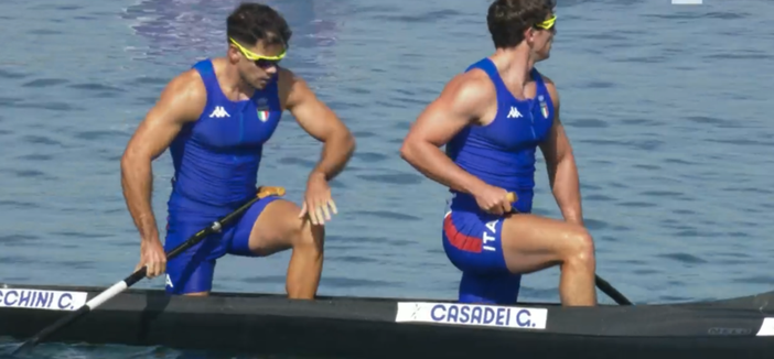 Canoa, da Verbania al tetto d'Europa: Carlo Tacchini d'oro con Gabriele Casadei nel C2 500