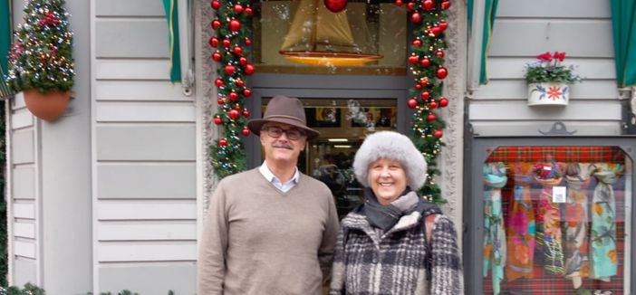 I cugini Paolo Barisi e Grazia Poroli