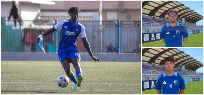 In grande Marcelo Vaz (22 anni), a destra in alto Hamza Larhrib (22 anni) e in basso Gianluca Cum, 23 anni: tre acquisti importanti per la Varesina in campo domani a Vedano In grande Marcelo Vaz (22 anni), a destra in alto Hamza Larhrib (22 anni) e in basso Gianluca Cum, 23 anni: tre acquisti importanti per la Varesina in campo domani a Vedano