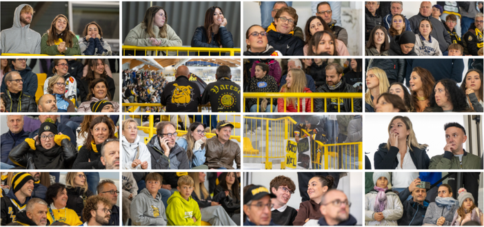 In seicento all'Acinque Ice Arena per l'ultima amichevole pre campionato: chi ce l'ha un pubblico così? (Fotografia Galbiati) In seicento all'Acinque Ice Arena per l'ultima amichevole pre campionato: chi ce l'ha un pubblico così? (Fotografia Galbiati)