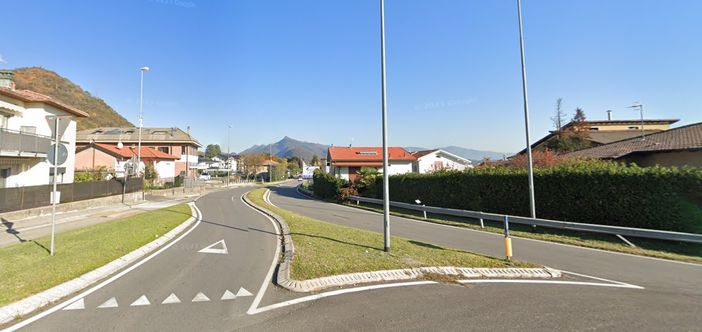 Il tratto di statale che collega Arcisate e Induno Olona