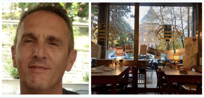 A sinsitra: Alessandro Campi. A destra: una foto de La Cupola (foto dalla pagina Facebook del locale) A sinsitra: Alessandro Campi. A destra: una foto de La Cupola (foto dalla pagina Facebook del locale)