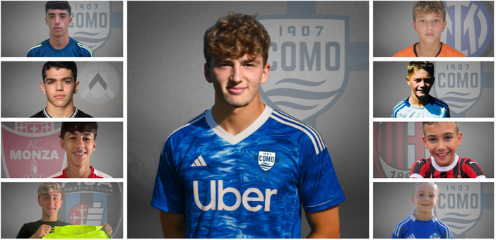 I nove ragazzi del settore giovanile della Varesina passati a squadre professionistiche: al centro Marco Colugnat, classe 2009, ora al Como I nove ragazzi del settore giovanile della Varesina passati a squadre professionistiche: al centro Marco Colugnat, classe 2009, ora al Como