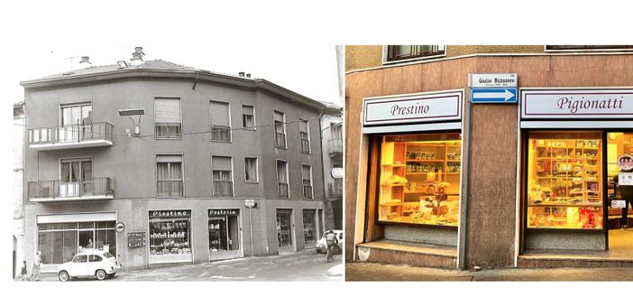 Prestino Pigionatti guarda piazza della Motta, ieri come oggi: è una delle dieci attività storiche premiate nel capoluogo