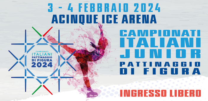 Acinque Ice Arena: emozioni e performance ai Campionati italiani junior di pattinaggio di figura