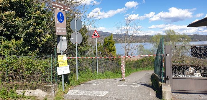 "Acqua alta varesina", problemi anche a Biandronno: chiusa la ciclabile "Acqua alta varesina", problemi anche a Biandronno: chiusa la ciclabile