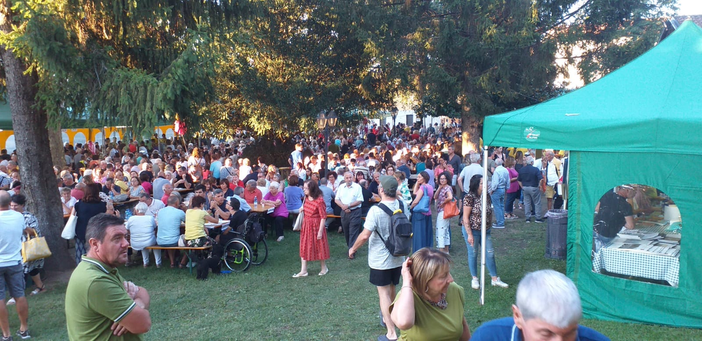 Uno scatto dall'ultima Festa del Villeggiante di Cuvio