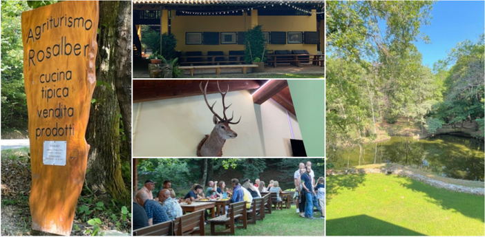 L'agriturismo Rosalber è a Castello Cabiaglio, al chilometro 2 della Strada Provinciale 45 L'agriturismo Rosalber è a Castello Cabiaglio, al chilometro 2 della Strada Provinciale 45