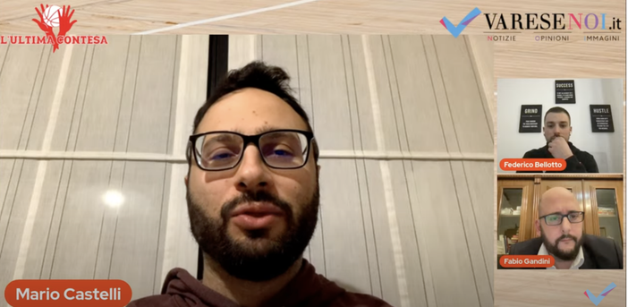 Mario Castelli, ospite ieri a L'Ultima Contesa